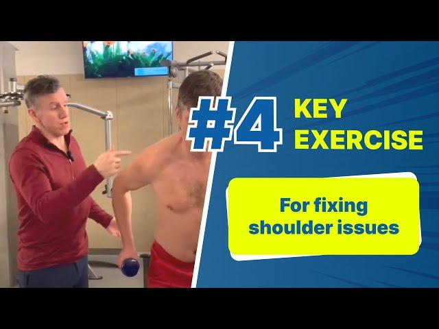 Shoulder Saver: 4th Key Exercise to Fix Shoulder Pain (4 of 4 videos)