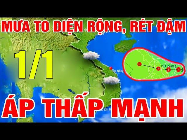 [Trực Tiếp] Tin bão mới nhất: Dự báo thời tiết hôm nay ngày mai 1/1 | Dự báo thời tiết 3 ngày tới