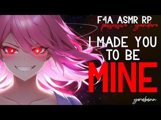 Obsessed Yandere Goddess Claims You as Her Own  F4A ASMR RP