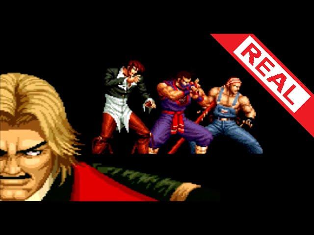 RUGAL ASKS IORI TO WORK WITH HIM  ENDING KOF 95 ( THE KING OF FIGHTERS ) IORI TEAM