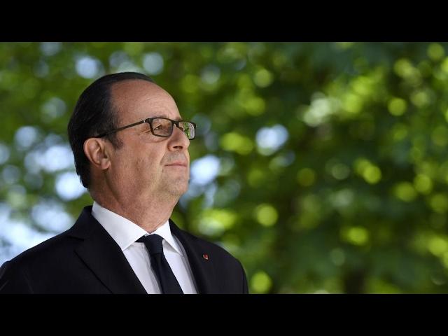 France: François Hollande announces slavery memorial in last speech as president