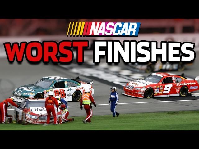 NASCAR's Angry Finishes!