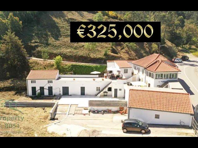 House in Portugal with Private Sandy River Beach and Large Gardens!