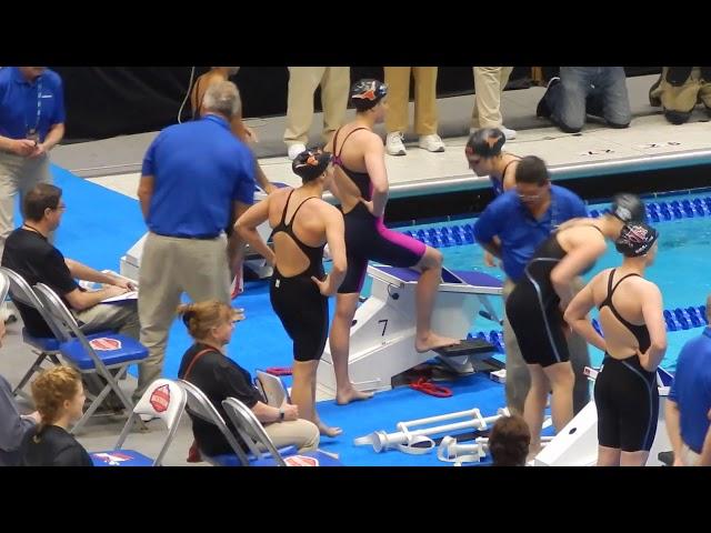 Lilly King - 2017 NCAA Women's Swimming & Diving Championships - 400 Medley Relay