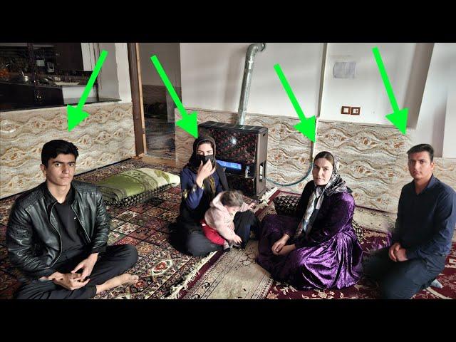 "First Meeting: Amir Hossein and Morteza with Fatemeh and Maryam"