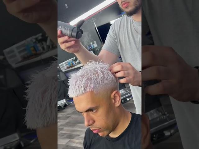 HOW TO DO THE UNIQUE WHITE HAIR COLOR 