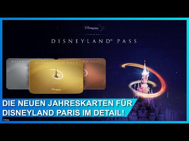 Neue Disneyland Paris Jahreskarte 2023 im Detail - der DISNEYLAND PASS!