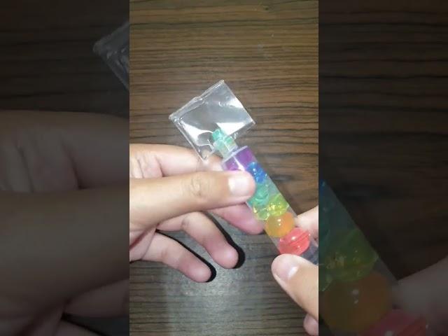 Nano tape ball rainbow color | #statisfying #nanotape #diy