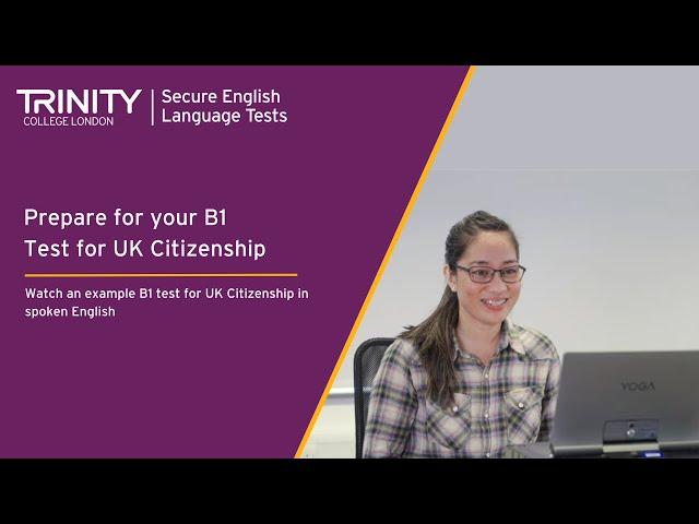 B1 Test for UK Citizenship Example | Home Office-approved | Melissa