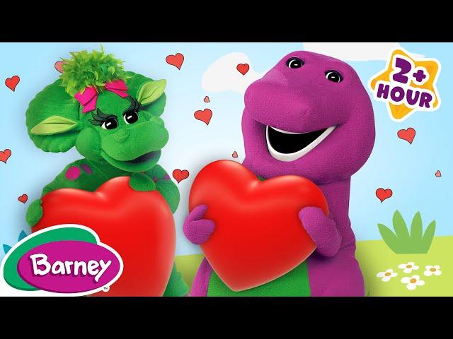 I Love You + More Nursery Rhymes & Kids Songs | Barney the Dinosaur