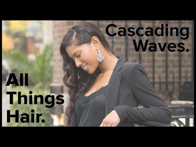 How to Create Cascading Hair Waves | All Things Hair