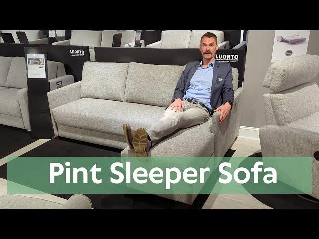 Luonto Pint Sleeper Sofa w/ Storage at Seth Michael