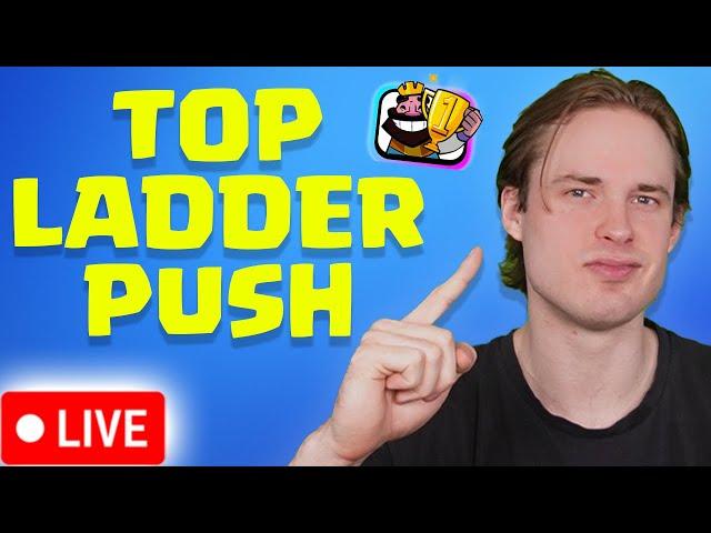 PUSHING TO TOP 50 IN THE WORLD!!! TOP LADDER CLASH ROYALE!