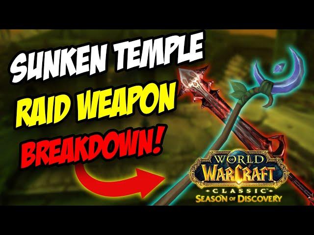 NEW Sunken Temple RAID WEAPONS Breakdown