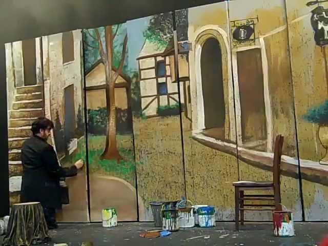 THE JOY OF SETS: Theatrical Scenic Painting Unleashed