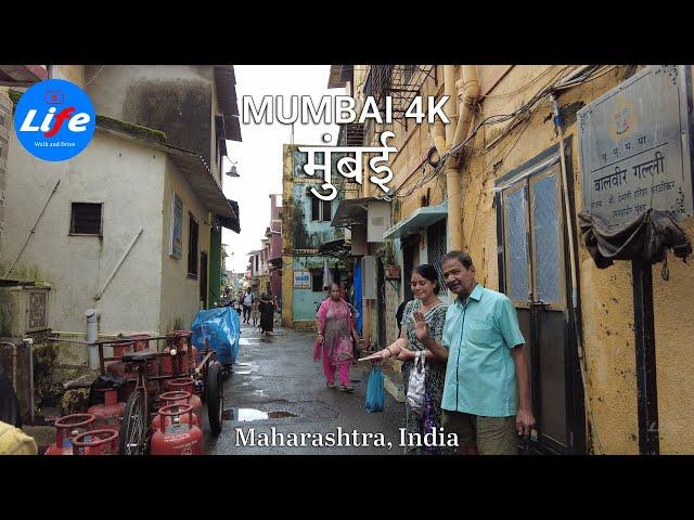 Walk in Mumbai INDIA | Walking Tour Worli Koliwada (वरळी कोळीवाडा), Mumbai, india  | 4K Walk