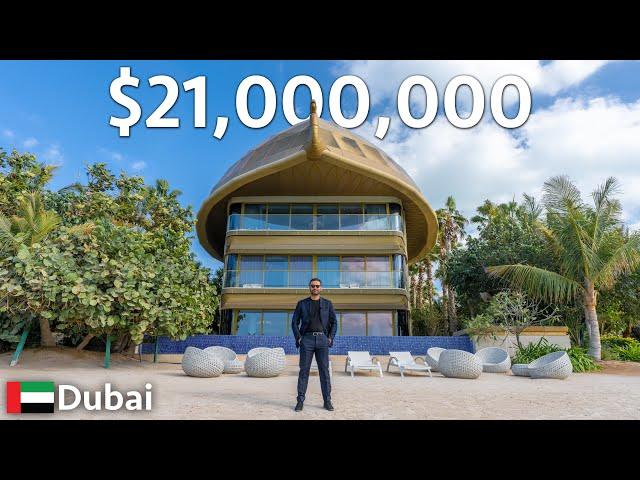 Touring a $21,000,000 Swedish Palace on the WORLD ISLANDS in Dubai!