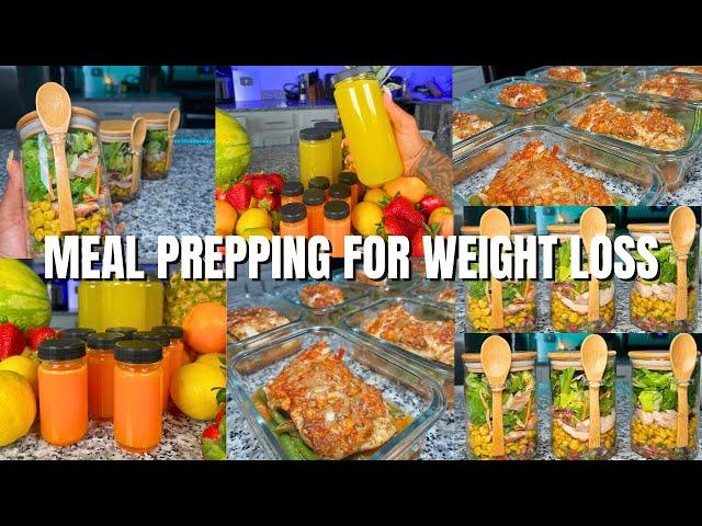 2024 MEAL PREPPING FOR WEIGHT LOSS | DETOX JUICING RECIPES | SNACK IDEAS & MORE!