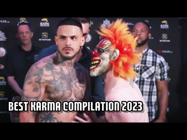 INSTANT KARMA in MMA COMPILATION / & Boxing - Satisfying Moments [HD] 2024