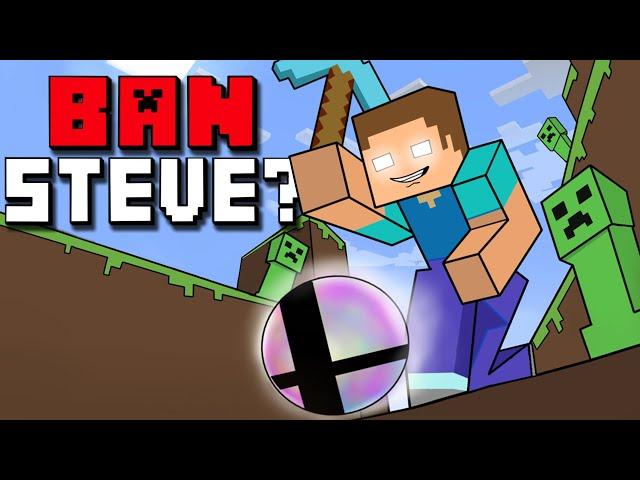 Why Steve WON'T be BANNED in Smash Ultimate