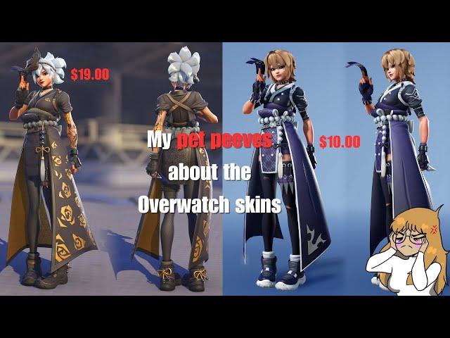 My pet peeves with the Overwatch Skins (Sorry in advance :c)