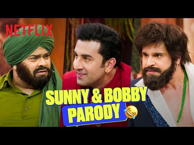 Krushna & Kiku's HILARIOUS Mimicry of Bobby Deol & Ranbir Kapoor in #TheGreatIndianKapilShow 