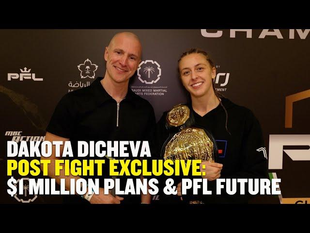 EXCLUSIVE: Dakota Ditcheva on PFL Future, Post Fight Celebration & How to Spend $1 Million 