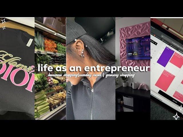 Weekly Vlog | Life as a entrepreneur | business t-shirts + long work week + Sunday reset