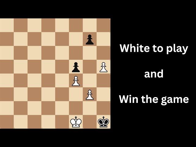 Can you win this endgame position as White?