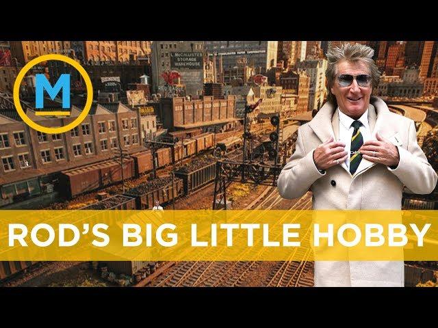 Rod Stewart's model train set is mind-blowingly realistic | Your Morning