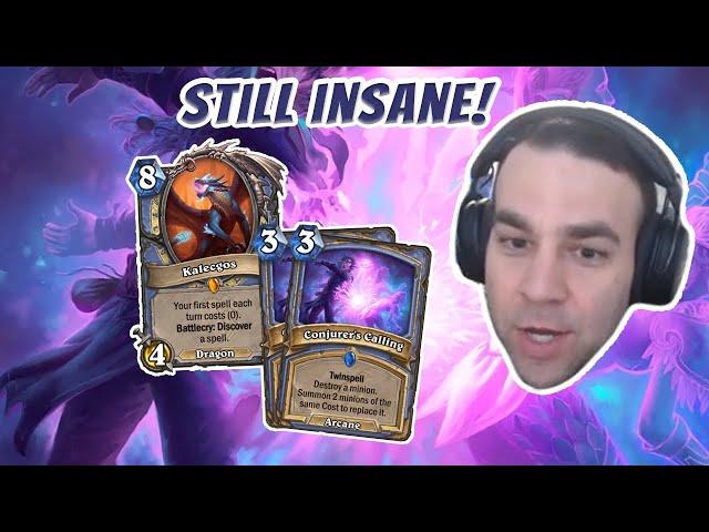 Kalecgos and Conjurer's Calling Carry this Mage Run! - Hearthstone Arena