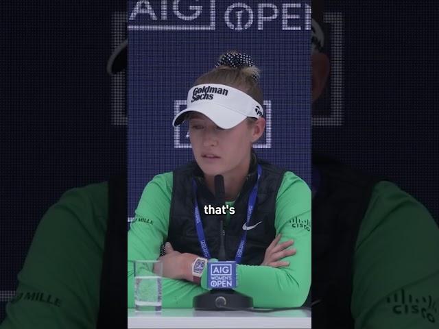 "It's tough to watch" Nelly Korda on slow play