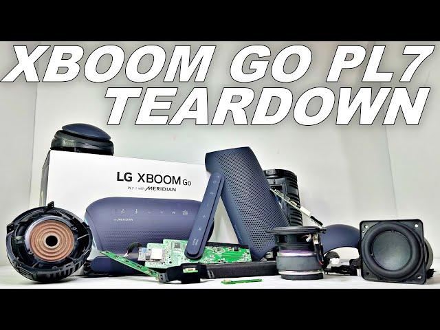 LG XBOOM GO PL7 COMPLETE TEARDOWN !!!