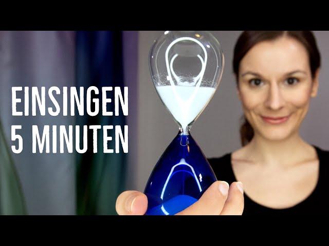 Einsingen 5 Minuten - kurz aber effektiv | singdu.de