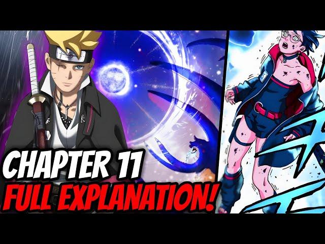 BORUTO TWO BLUE VORTEX CHAPTER 11 FULL EXPLANATION  | #borutotwobluevortex