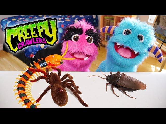 HUGE Scorpion and Spiders ️ Creepy Crawlers Toys bug ️