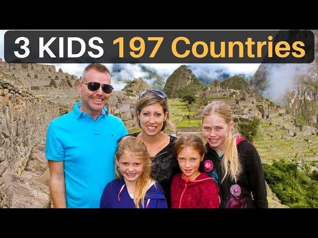 3 Kids | 197 Countries (The Travel Family)