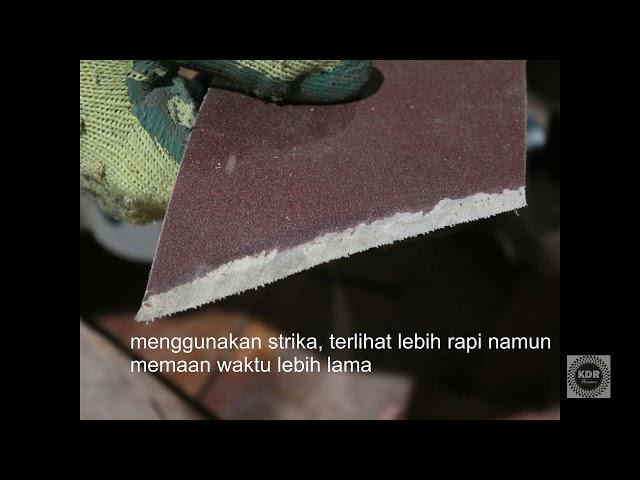 DIY amplas belt sander, solusi yang murah meriah