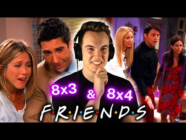 *THEY MADE A TAPE!!?* Friends S8 Ep: 3 & 4 | First Time Watching | reaction/review