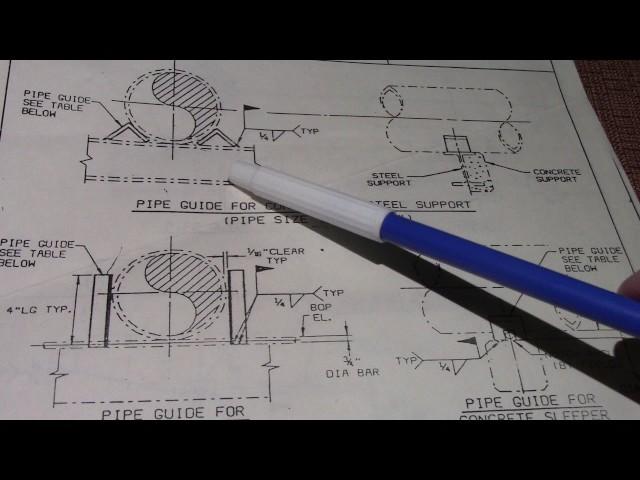 Support Drawing Details, Dimension, Specification, Standard