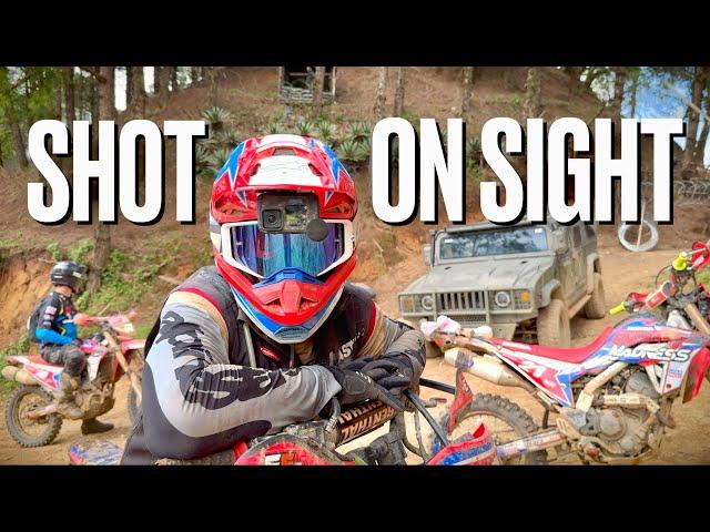 Riding into military drug runner patrols | Enduro Madness Ep5