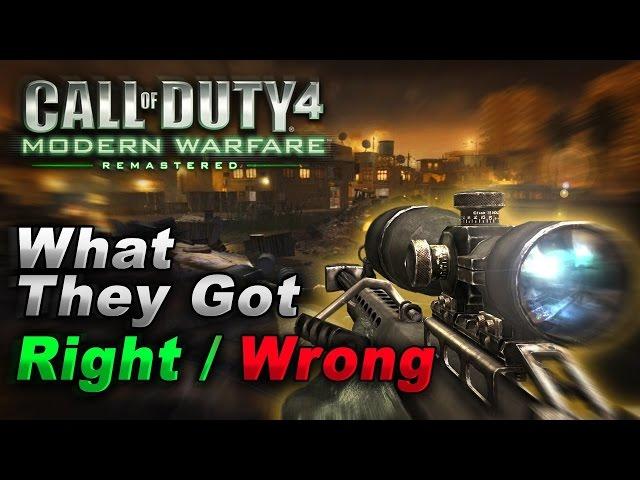 zzirGrizz - MWR What they got RIGHT/WRONG