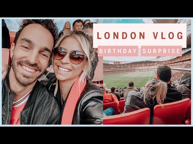 SURPRISED MY HUSBAND WITH A TRIP TO LONDON | VLOG | WITH SARAH