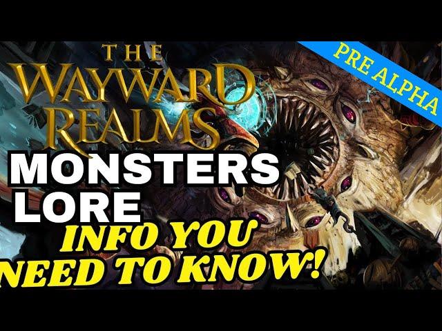 All The Info I Could Find on Creatures of The Wayward Realms