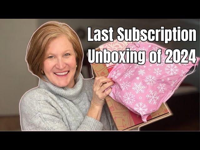 Opening 3 Fun Subscription Boxes | Unboxing the Last Boxes of 2024