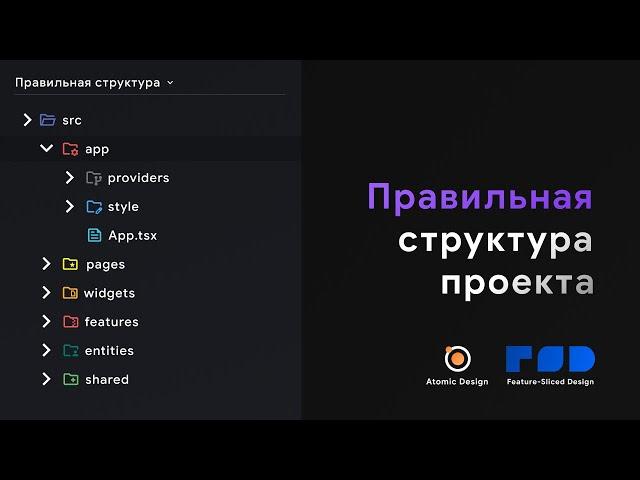 Архитектура в React: правильная структура приложения [Frontend]