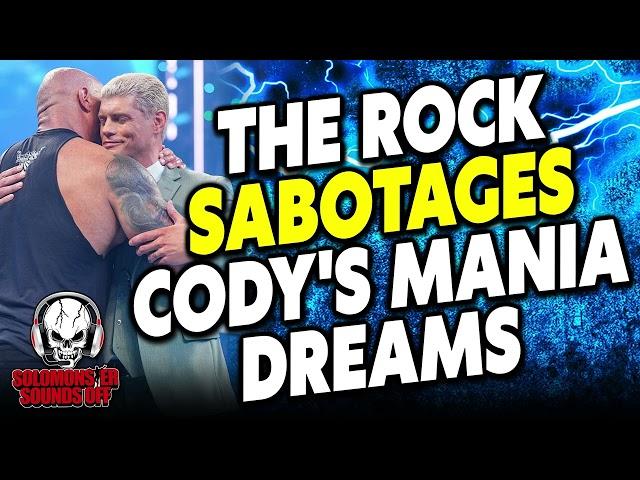 The SELFISH REASON Why The Rock Sabotaged Cody Rhodes Out Of His WrestleMania Match