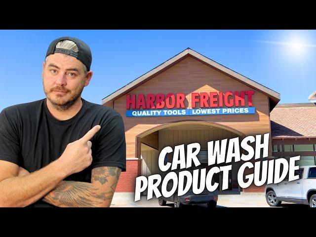 Car Detailing Products at HARBOR FREIGHT! - Everything you need FULL GUIDE