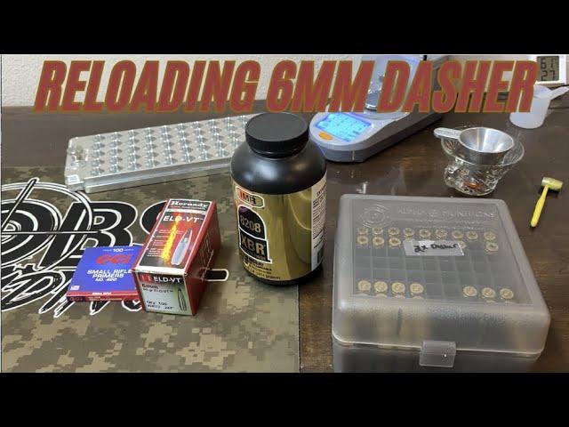 Loading 6MM Dasher 80gr ELD-VT