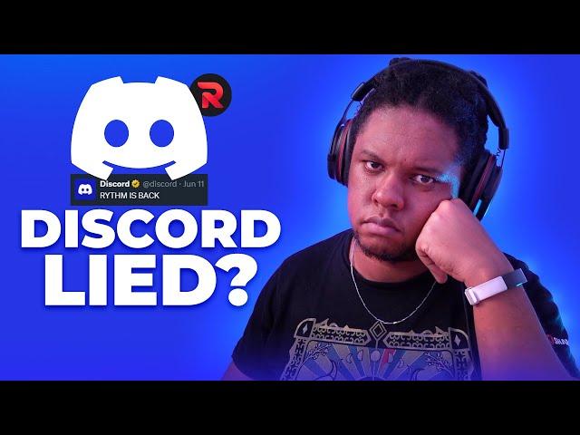 Discord says Rythm is Back... Not really